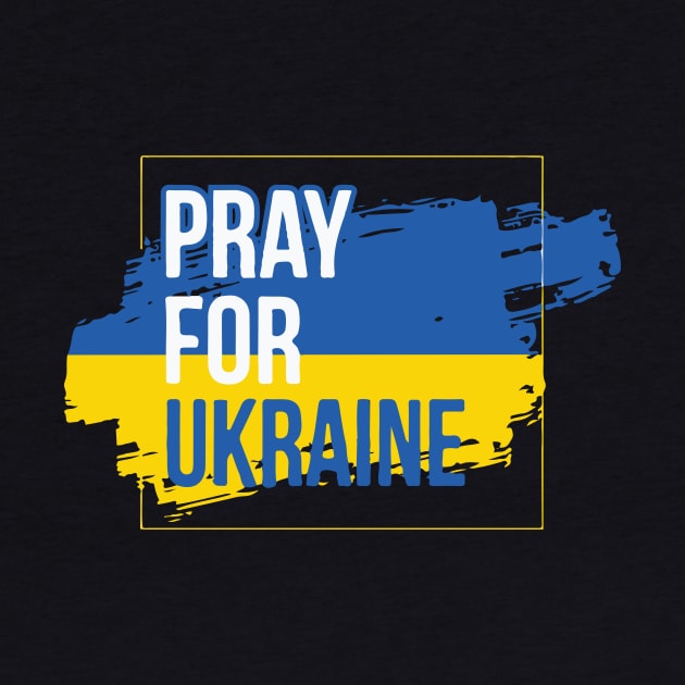 Pray for Ukraine by BeeCreativeVn